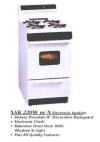 20" apartment gas stoves