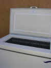 Blizzard LP propane chest freezers - internal fins view